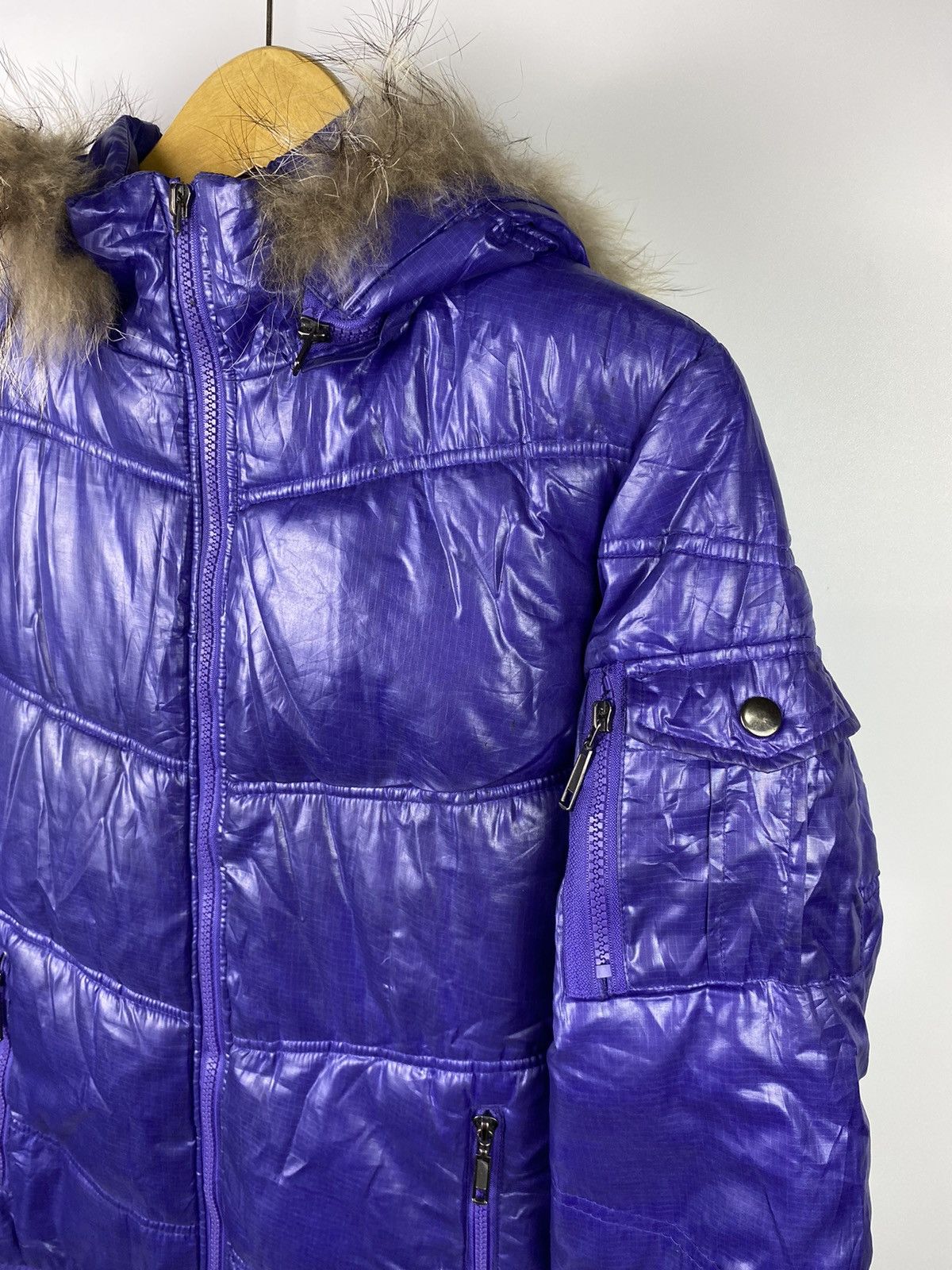 Japanese Brand Fur puffer down jacket pendora winter session Size US L / EU 52-54 / 3 - 8 Thumbnail
