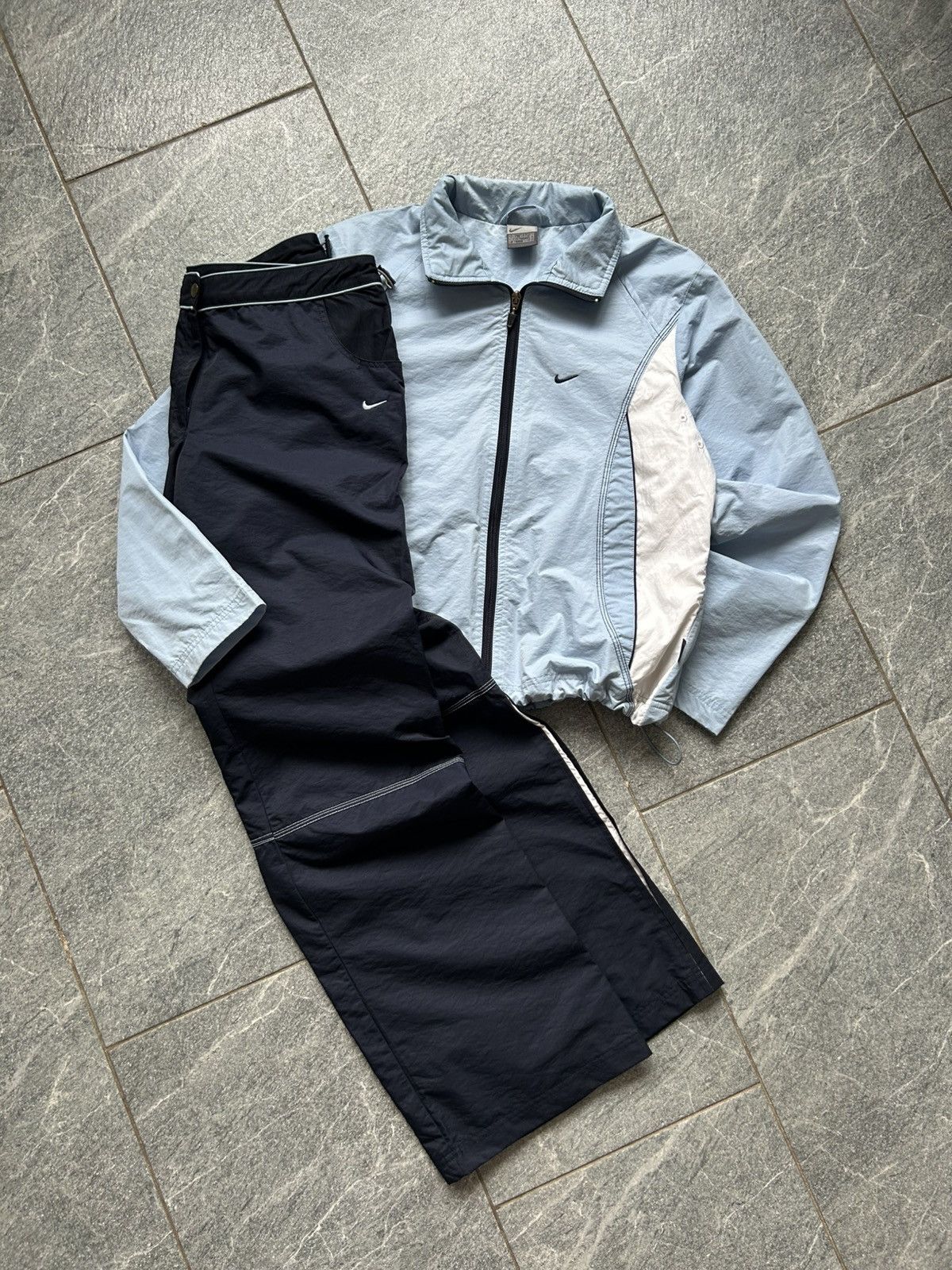 Nike × Vintage Vintage Nike nylon Olympic sweatpants suit rare 90s Size L / US 10 / IT 46 - 1 Thumbnail