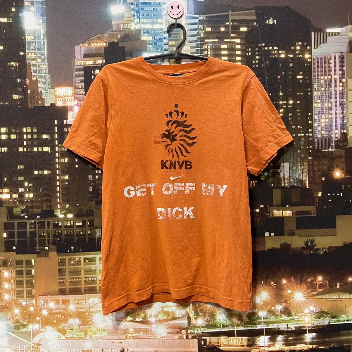 Nike VINTAGE 90S NIKE x GET OFF MY DICK PENIS FUNNY PORNO XXX Size US M / EU 48-50 / 2 - 1 Thumbnail