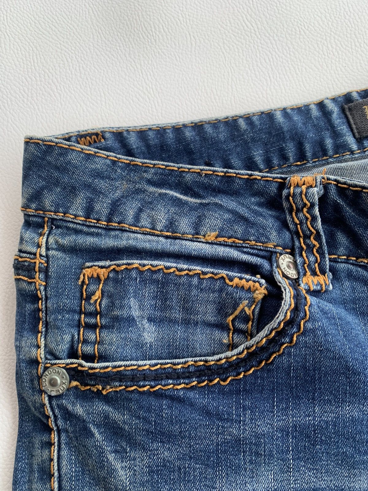 Japanese Brand Britpop Denim InCrux Japanese Basic Jeans Size US 33 - 7 Thumbnail