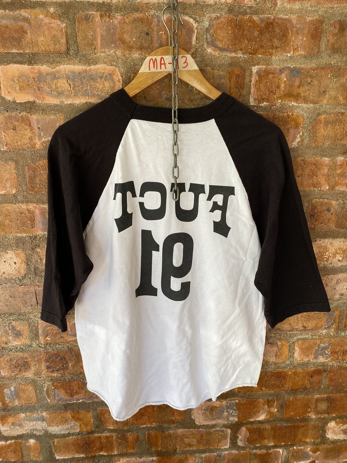 FUCT Vtg FUCT 91 raglan logo Size US M / EU 48-50 / 2 - 5 Thumbnail