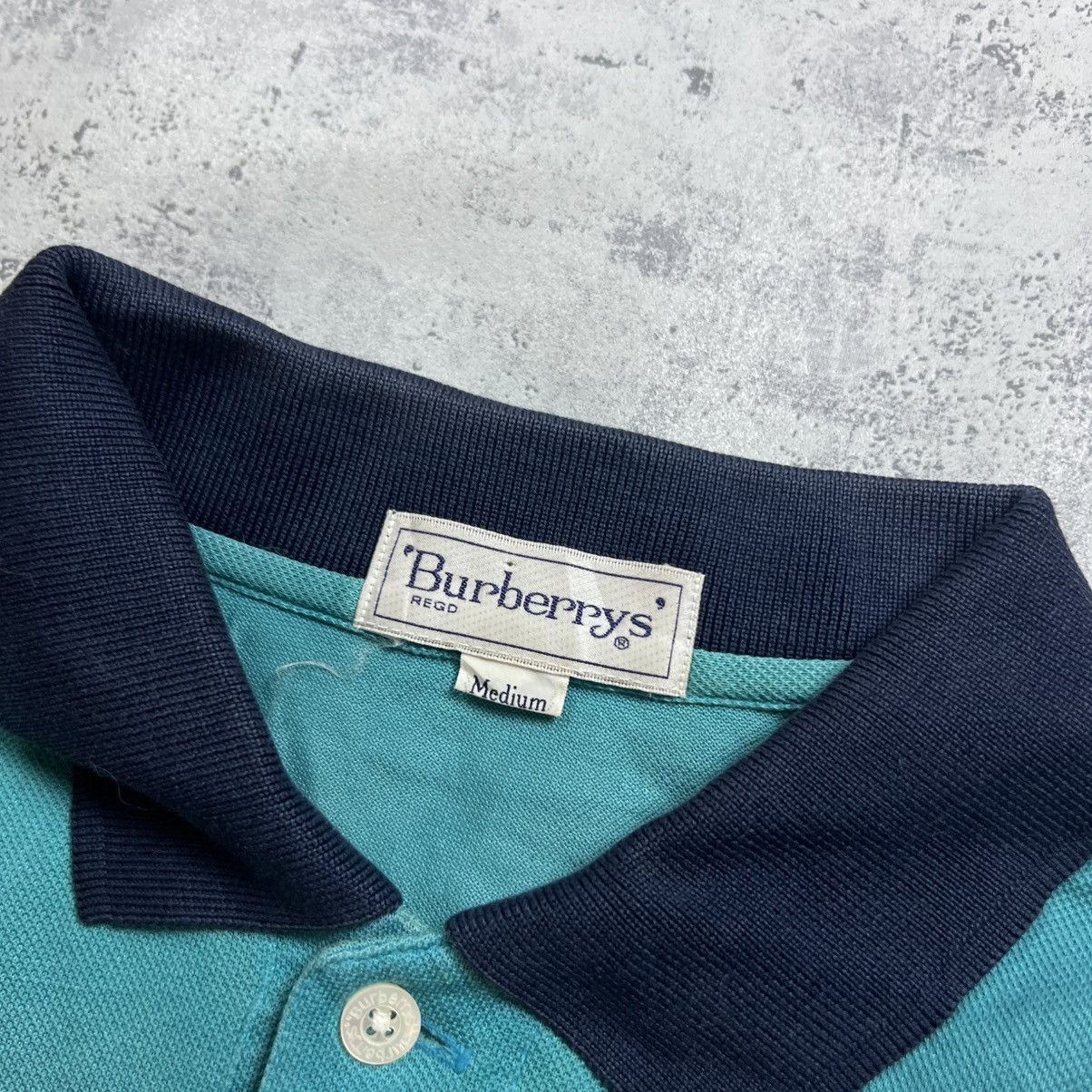 Burberry 00s Burberry’s Boat Logo Vintage Y2K Button Up Retro Polo Size US M / EU 48-50 / 2 - 6 Thumbnail