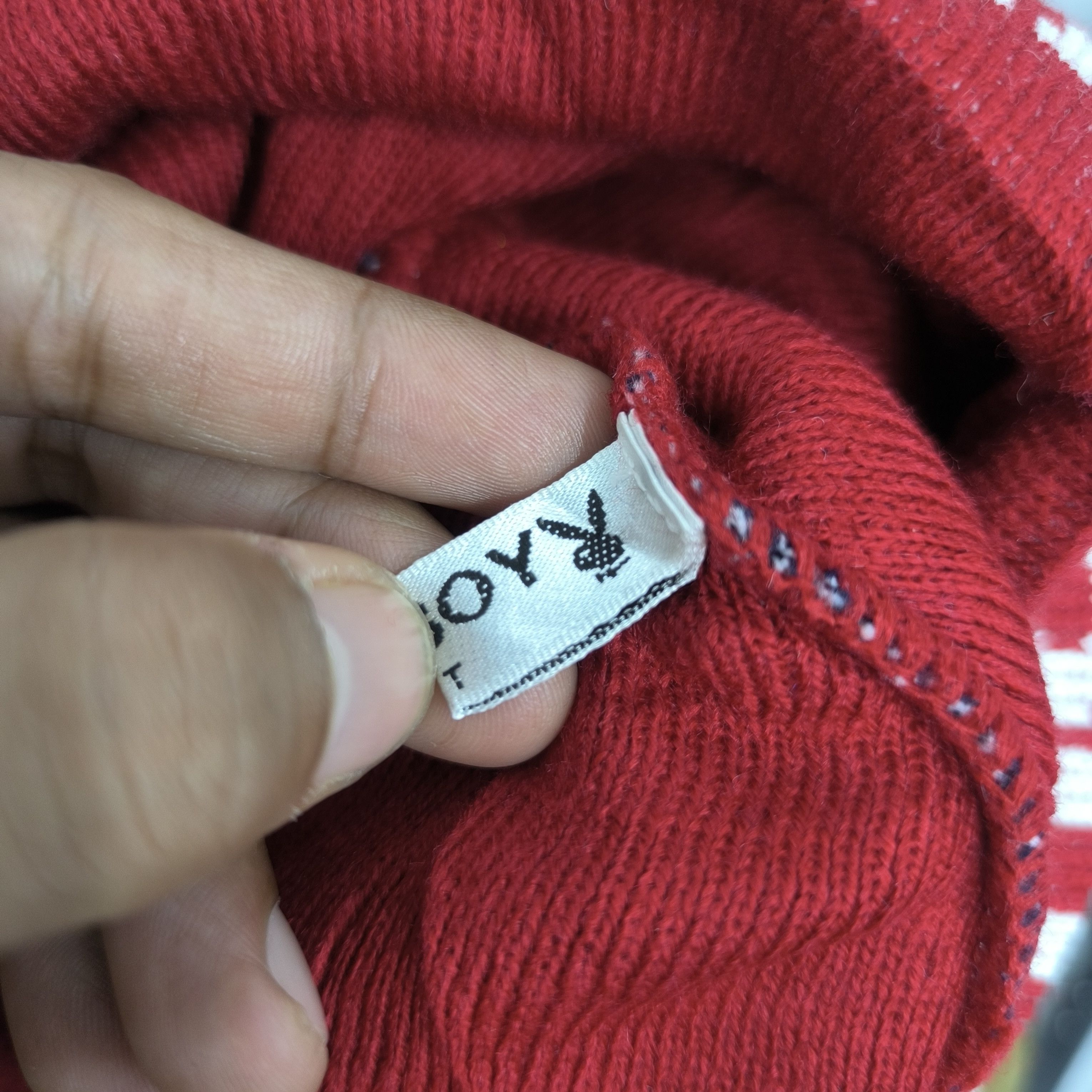 Playboy ✨Vintage playboy sport spellout beanie hat Size ONE SIZE - 4 Thumbnail
