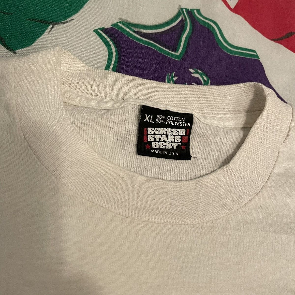 NHL × Vintage Vintage 1990 NHL Harold Snepsts St. Louis Blues Hockey Tee Size US XL / EU 56 / 4 - 7 Thumbnail