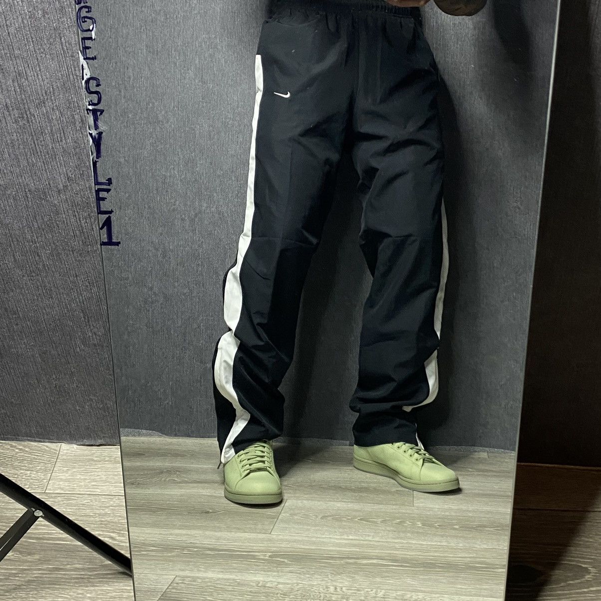 Nike × Vintage Vintage Nike nylon Track Pants y2k Size US 32 / EU 48 - 1 Thumbnail