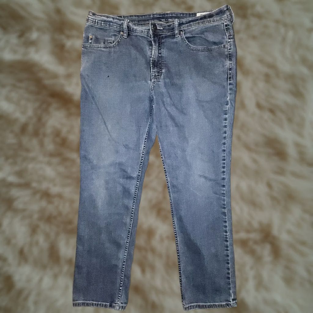 Buffalo David Bitton VINTAGE Buffalo David Bitton Jackson-X Straight Jeans Men's 36x30 Blue Stretch Preppy Size US 36 / EU 52 - 1 Thumbnail
