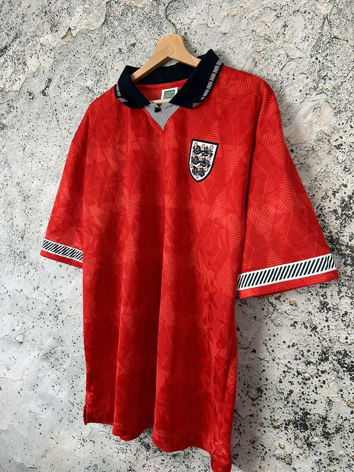 Vintage Vintage England Soccer Draw Jersey Football Retro 90s Size US XL / EU 56 / 4 - 2 Thumbnail