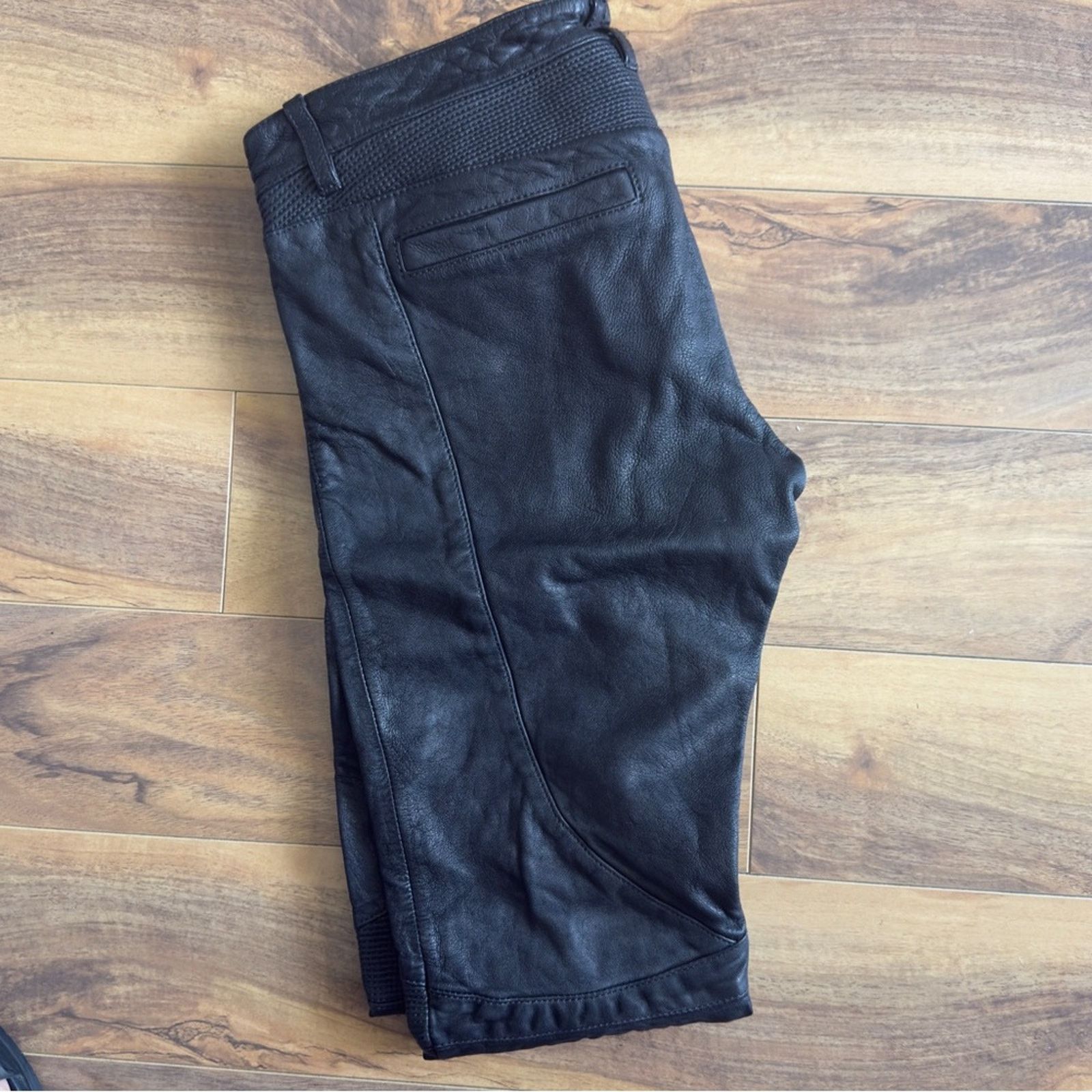 Allsaints 🖤 NWT AllSaints Mauritius Leather Pants – Size W28 🖤 Size 28" / US 6 / IT 42 - 1 Thumbnail