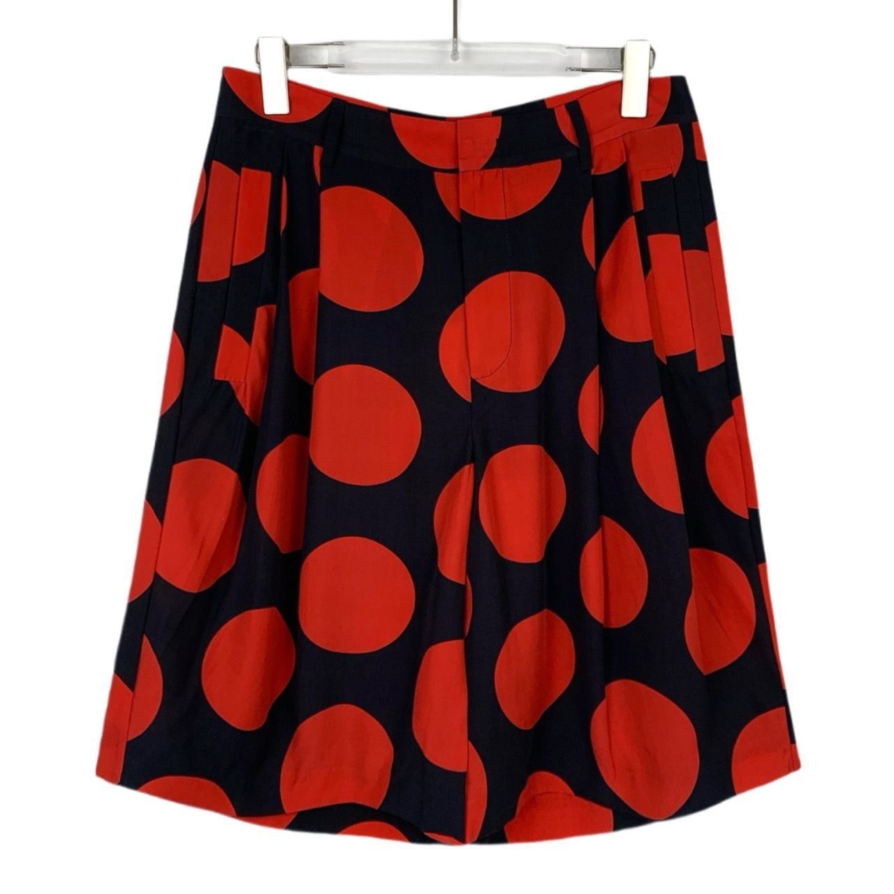 Alexander McQueen Alexander McQueen Red and Black Color-Block Casual Straight- Size 34" / US 12 / IT 48 - 1 Thumbnail