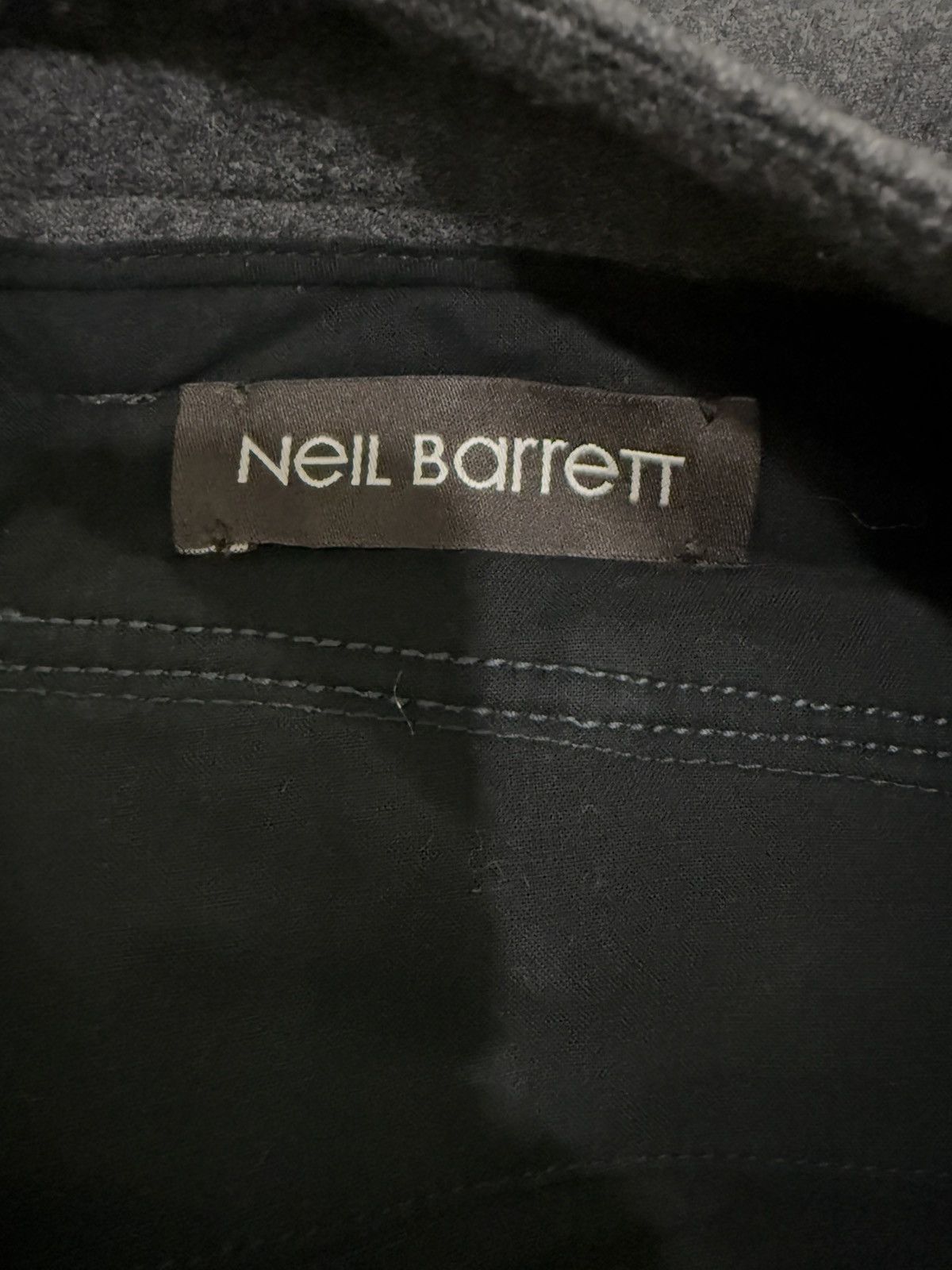 Designer × Neil Barrett NEIL BARRET DESIGN WOOL TECHNICAL ZIP TROUSERS Size US 34 / EU 50 - 7 Thumbnail