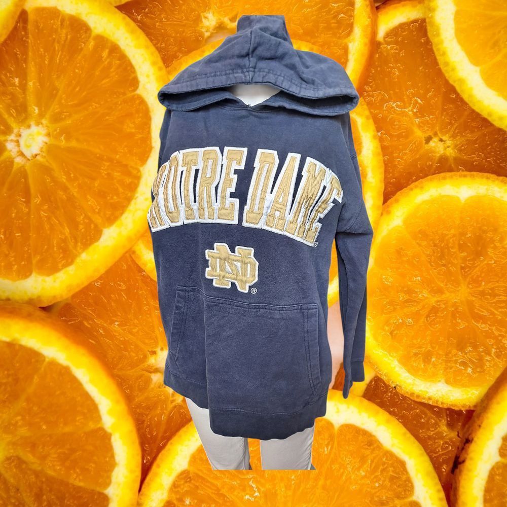 Other E5 Notre Dame Fighting Irish Navy Blue Gold Collegiate Hoodi Size US S / EU 44-46 / 1 - 8 Thumbnail