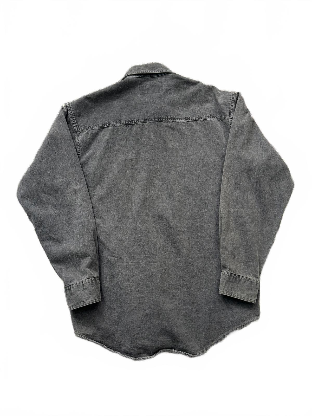 Harley Davidson Vintage Harley-Davidson H.O.G. Faded Black Denim Shirt Size US M / EU 48-50 / 2 - 4 Thumbnail