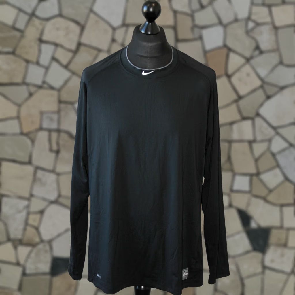 Nike Nike Pro Combat Shirt Mens XXL Black Long Sleeve T-Shirt Size US XXL / EU 58 / 5 - 1 Thumbnail