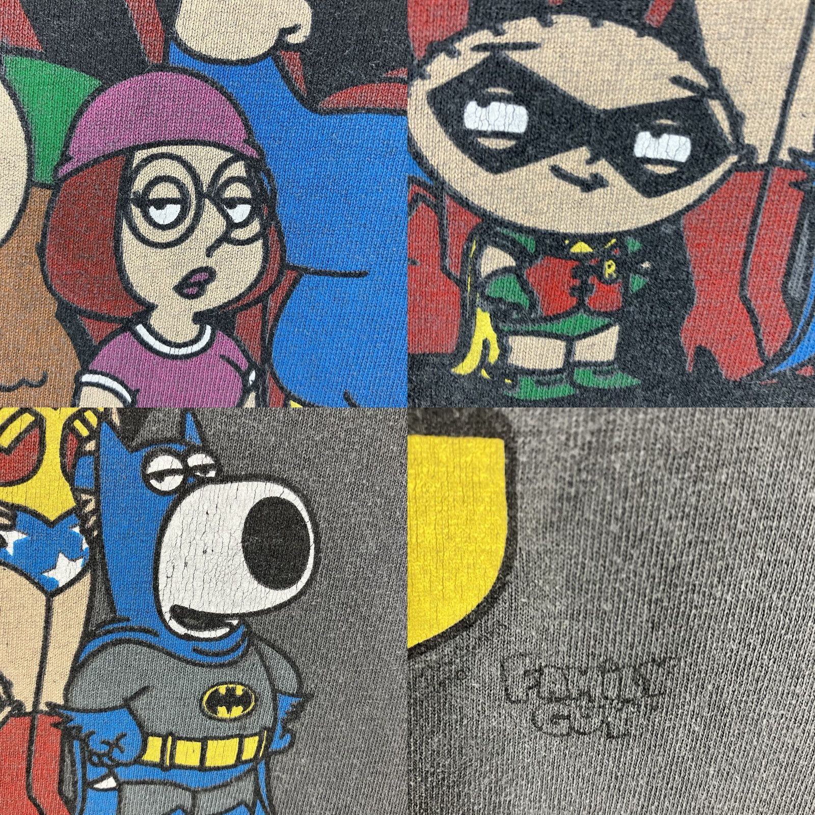 Vintage VINTAGE Family Guy T-Shirt Oversized XL Graphic Print Gray 2000s Meme 90s Cartoon Humor Mens Size US XL / EU 56 / 4 - 8 Thumbnail