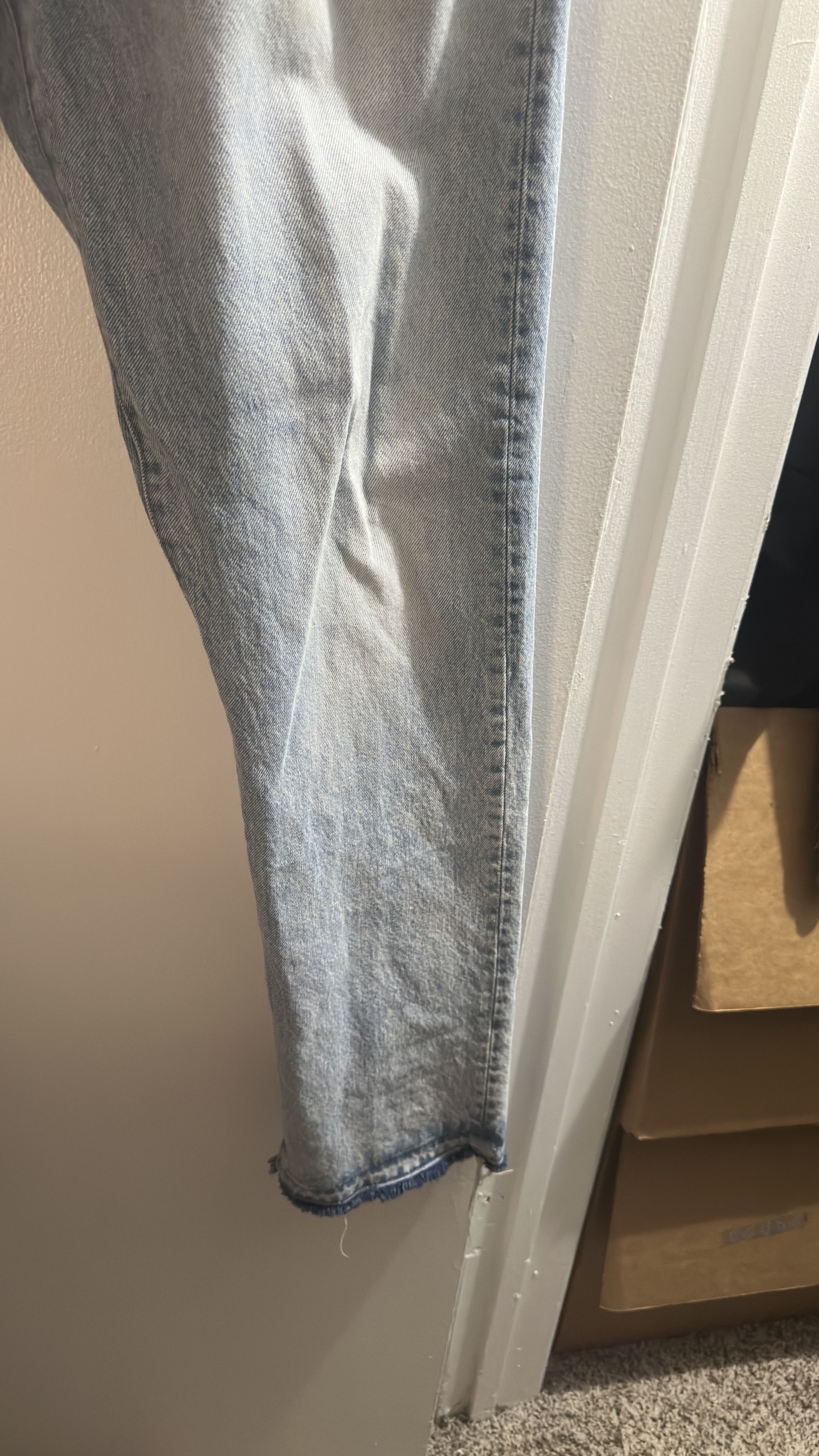 Levi's Vintage Clothing Patchwork Studio Taper Denim Size US 38 / EU 54 - 4 Thumbnail