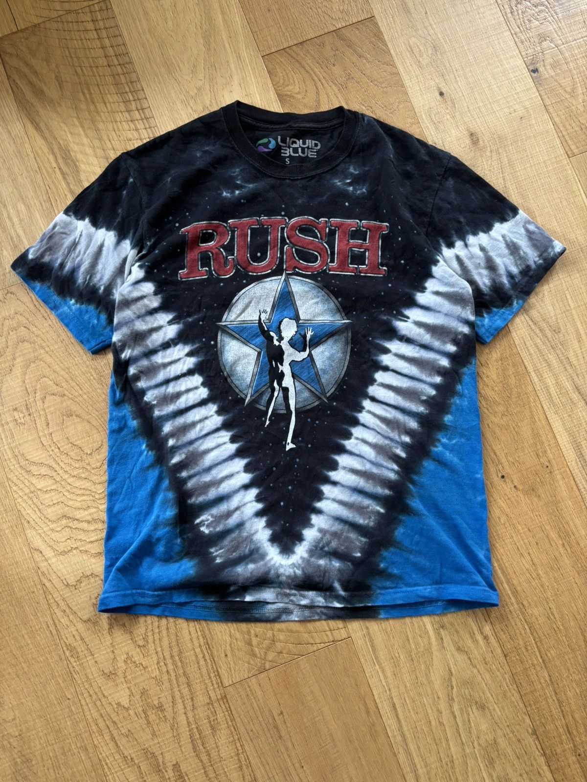 Band Tees × Vintage RUSH X Liquid Blue Band Tee Size US M / EU 48-50 / 2 - 1 Thumbnail