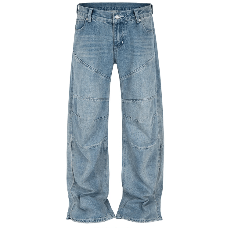 Japanese Brand Vintage Baggy Jeans Pleated Size US 30 / EU 46 - 1 Thumbnail