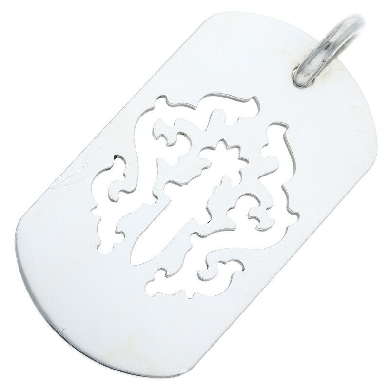 Chrome Hearts Dagger Cutout Large Dog Tag | Grailed