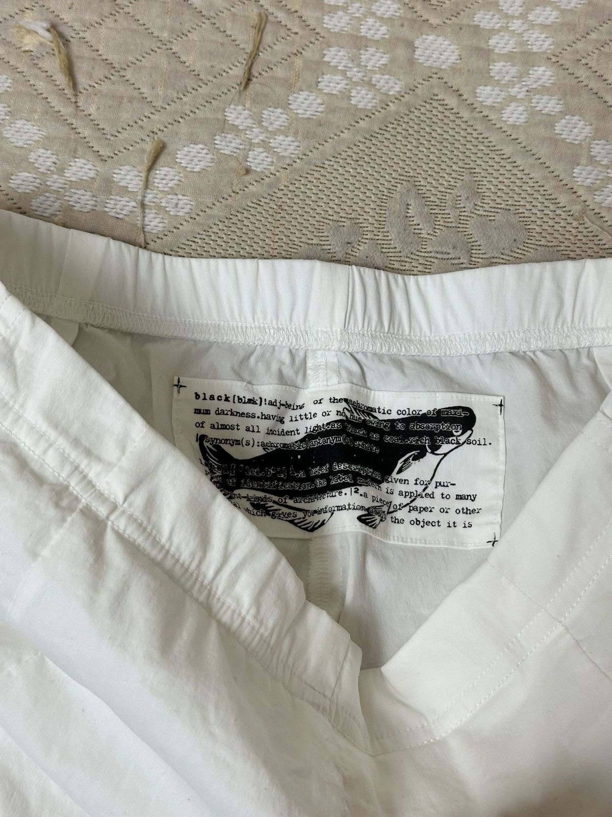 Rundholz 🔥 Rundholz Black Label Vintage White Pants Trousers Size 27" / US 4 / IT 40 - 5 Thumbnail