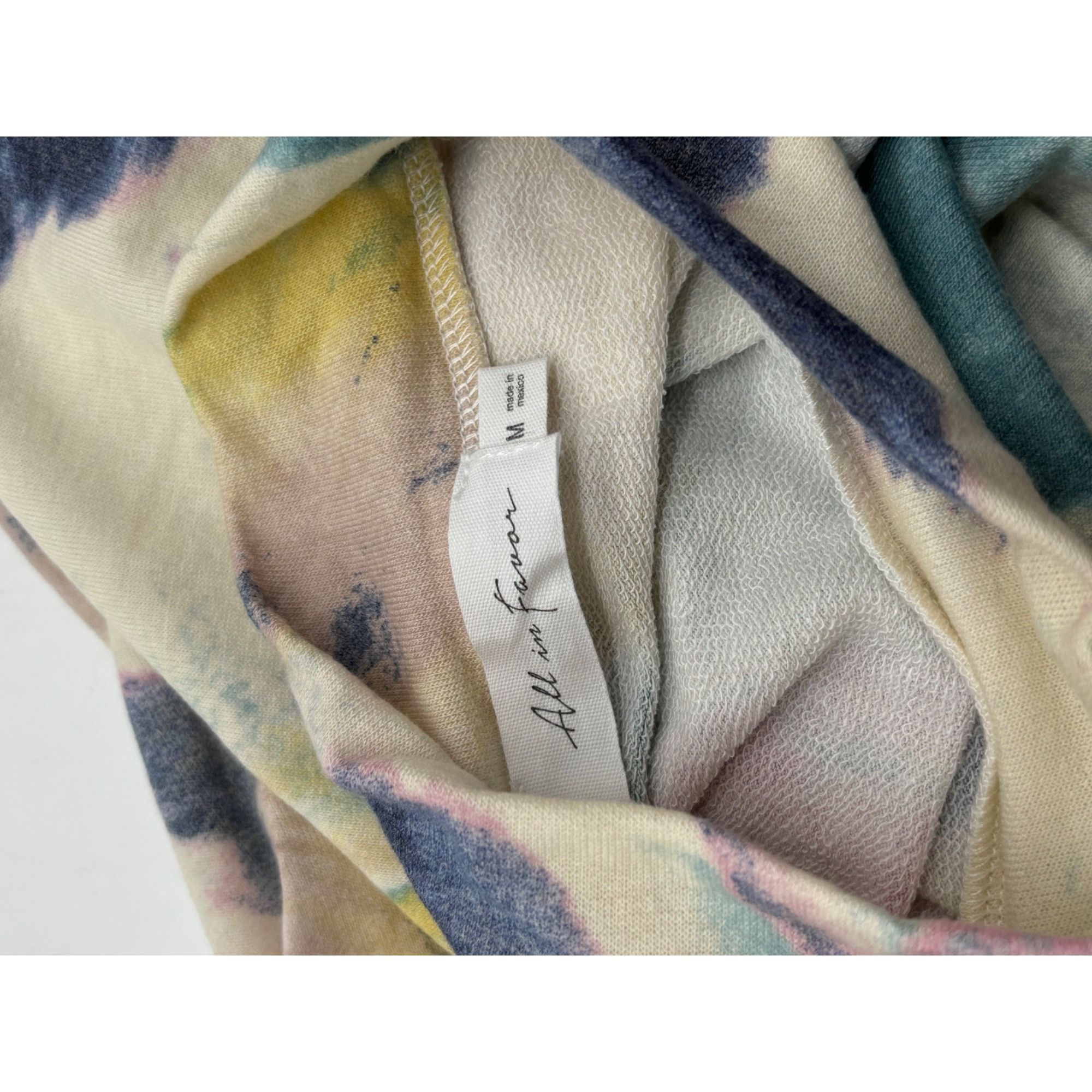Other All in Favor Mock Neck, Tie-dye Crop Top, M Size M / US 6-8 / IT 42-44 - 8 Thumbnail