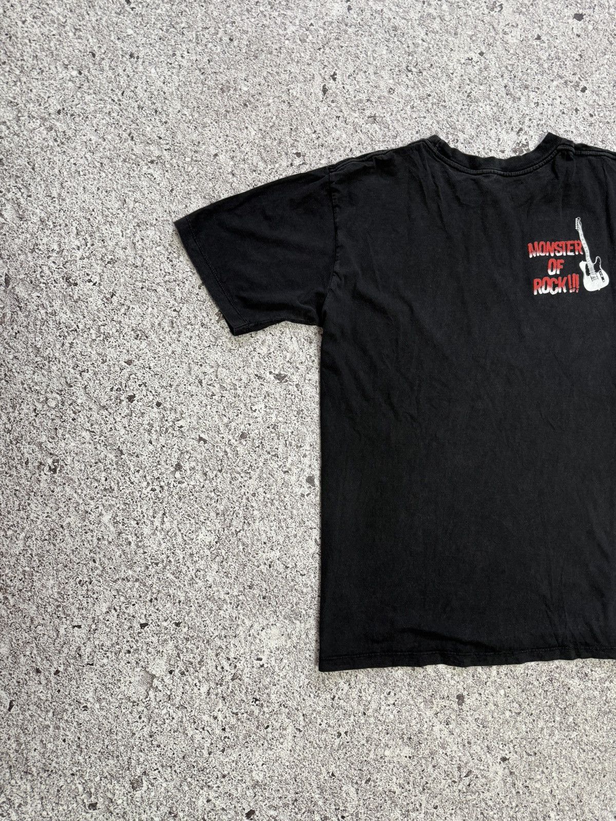 Band Tees × Vintage Vintage 1990’s Monster Of Rock All Rock Bands Logo T-Shirt Size US M / EU 48-50 / 2 - 7 Thumbnail