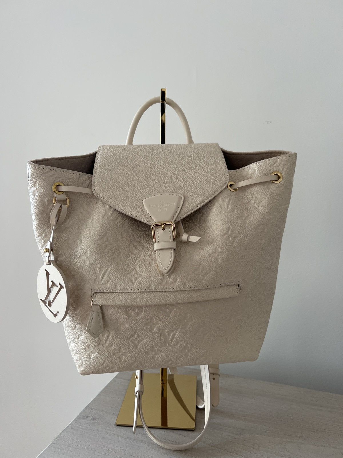 Louis Vuitton Louis Vuitton Montsouri PM Monogram Backpack Size ONE SIZE - 1 Thumbnail