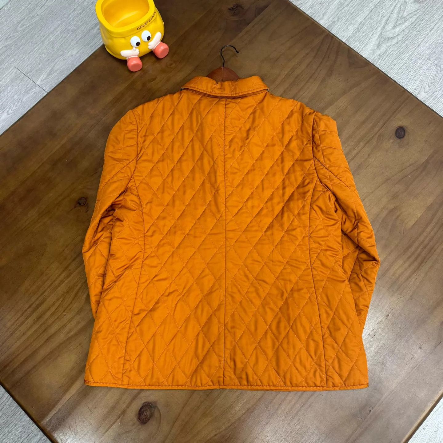 Burberry Burberry Cotton Jacket Orange XL Size XL / US 12-14 / IT 48-50 - 2 Thumbnail