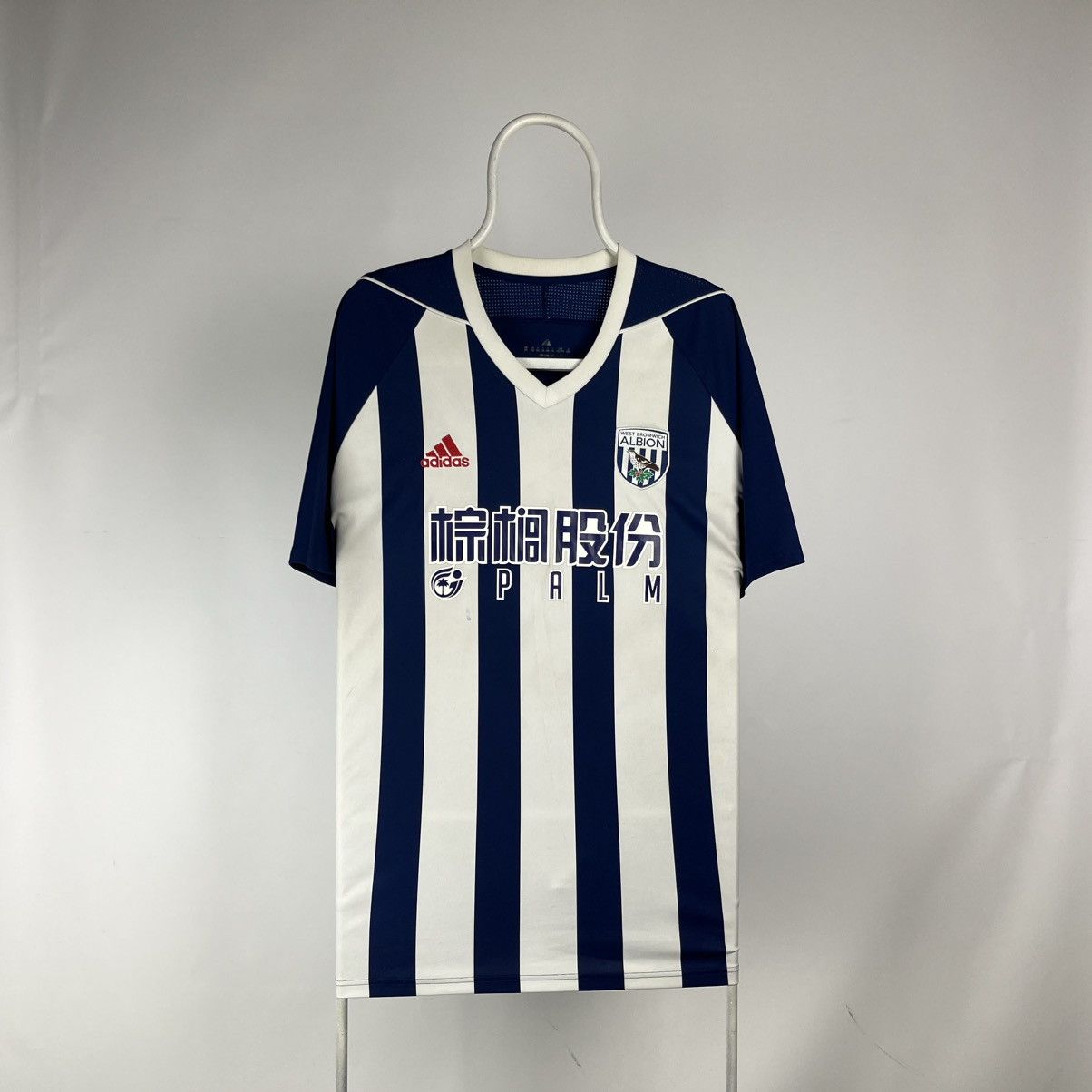 Adidas WEST BROMWICH ALBION 2017/18 HOME FOOTBALL SHIRT ROBSON-KANU Size US XXL / EU 58 / 5 - 2 Thumbnail