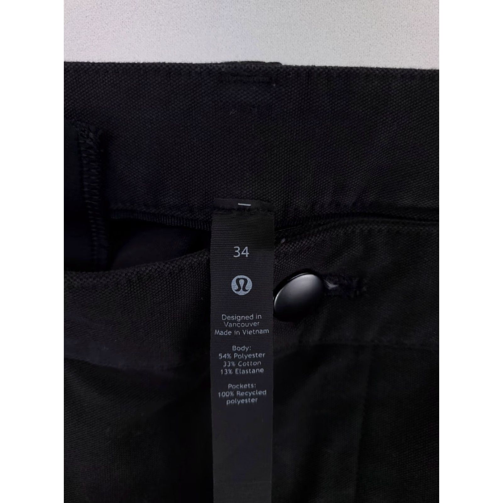 Lululemon Lululemon Versatwill Pants Black Mens 36 Inseam 31 Pants Chino Regular 36x31 Mens Black Versatwill Pants Size US 36 / EU 52 - 2 Thumbnail