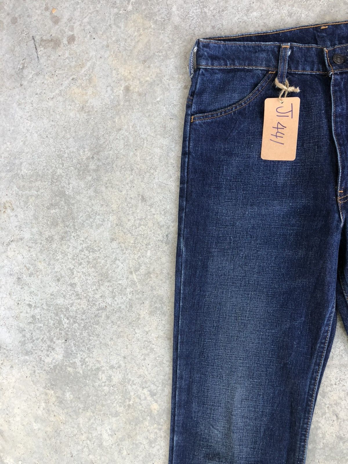 If Six Was Nine Flared Levi’s 646 Bell Bottom Bootcut Orange Tab Size US 29 - 7 Thumbnail