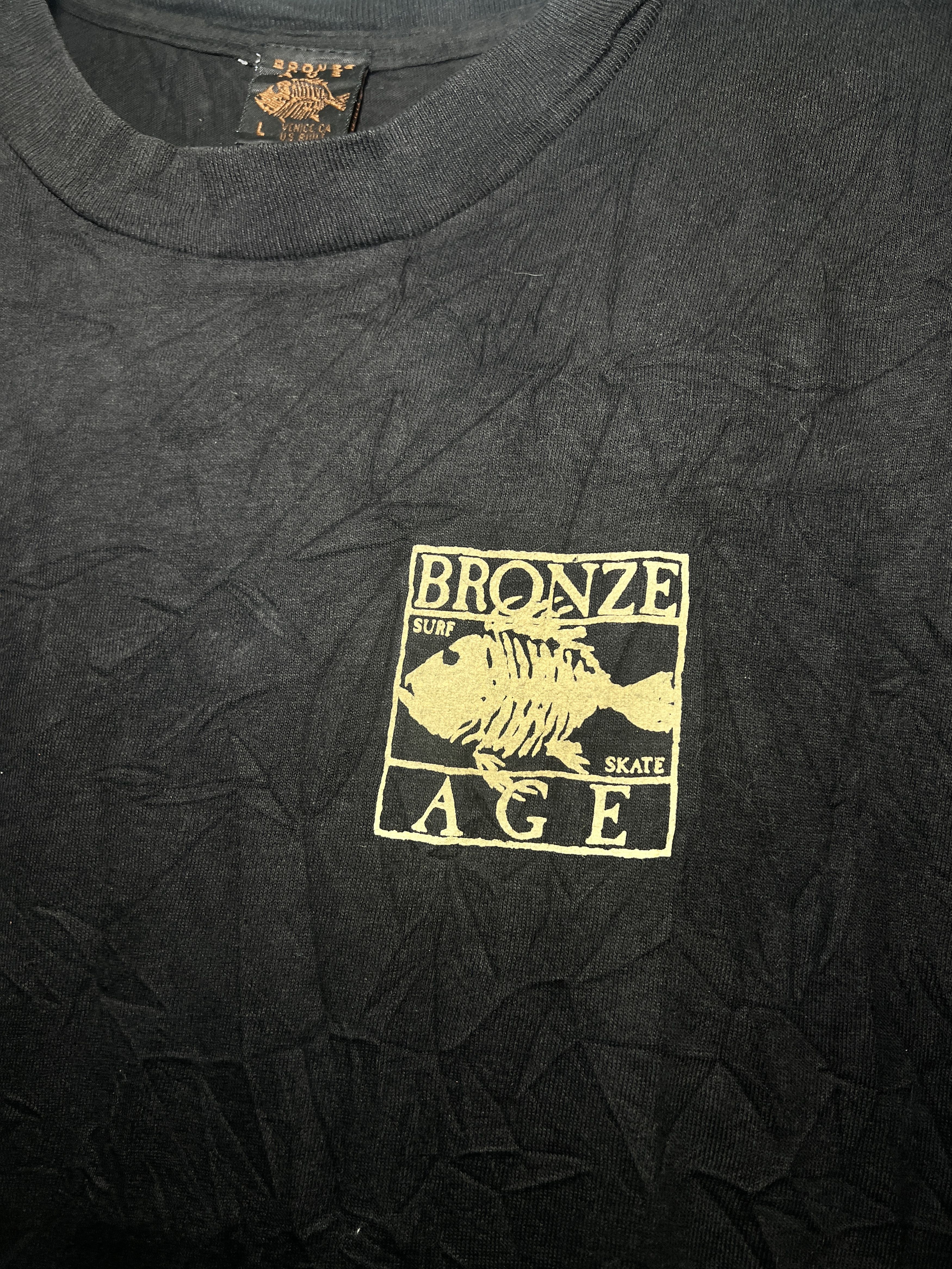 Vintage Vintage BRONZE AGE Skate Large Size Tee Size US L / EU 52-54 / 3 - 4 Thumbnail