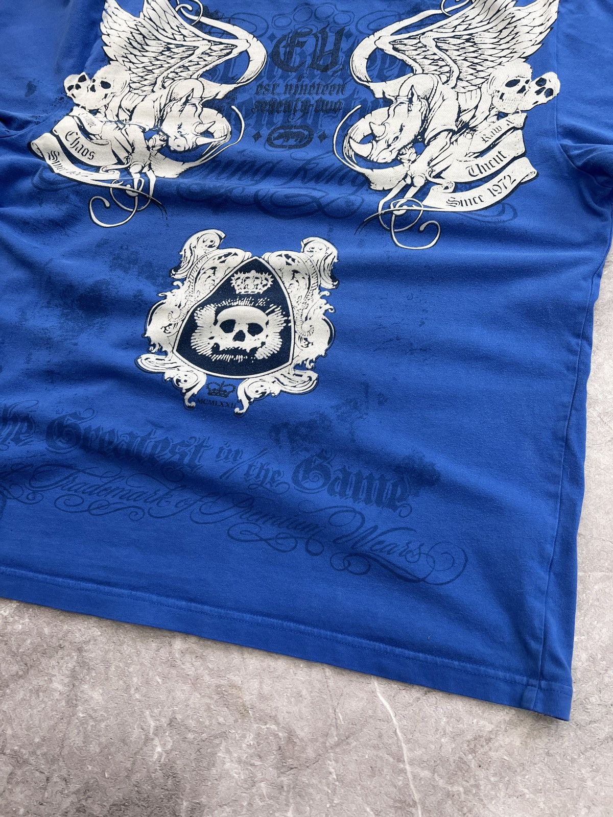 Affliction × Ecko Unltd. Skater faded distressed t shirt Ecko unitd. Affliction style Size US L / EU 52-54 / 3 - 12 Thumbnail