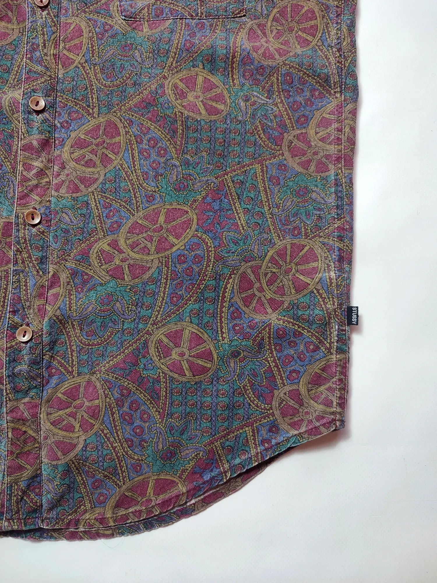 Stussy Stussy Rayon shirt Size US S / EU 44-46 / 1 - 4 Thumbnail
