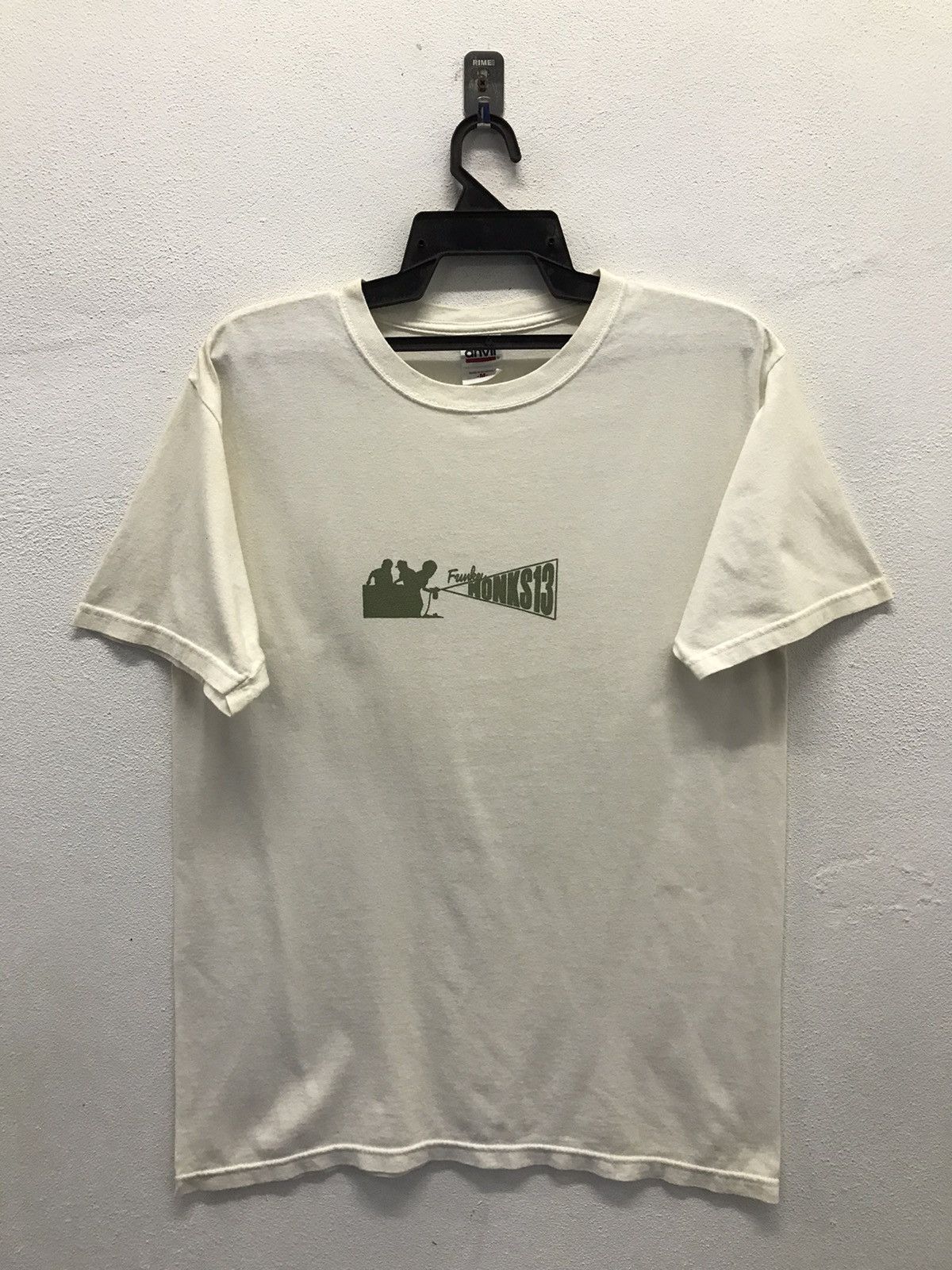 Anvil × Vintage Vintage Anvil Funker Monks13 Shirt Size US M / EU 48-50 / 2 - 1 Thumbnail