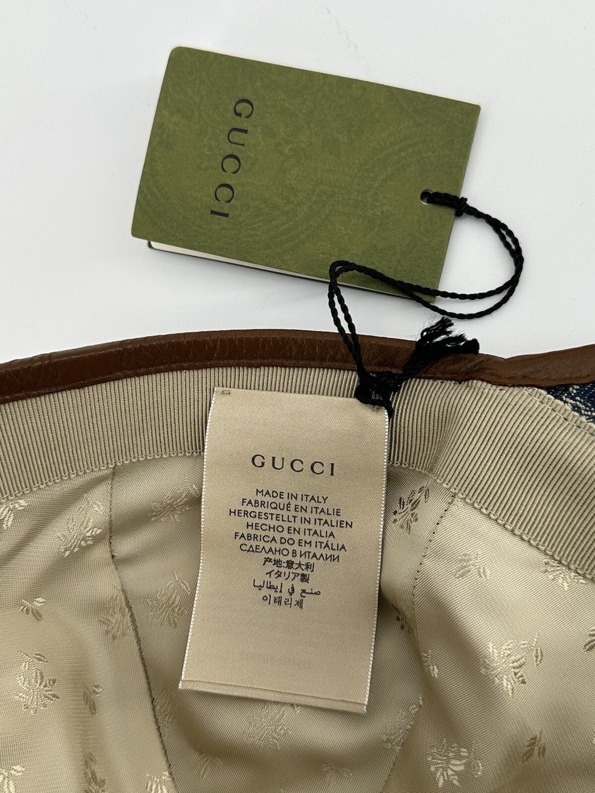 Gucci Size-M-58cm / New Gucci Cap Size ONE SIZE - 12 Thumbnail