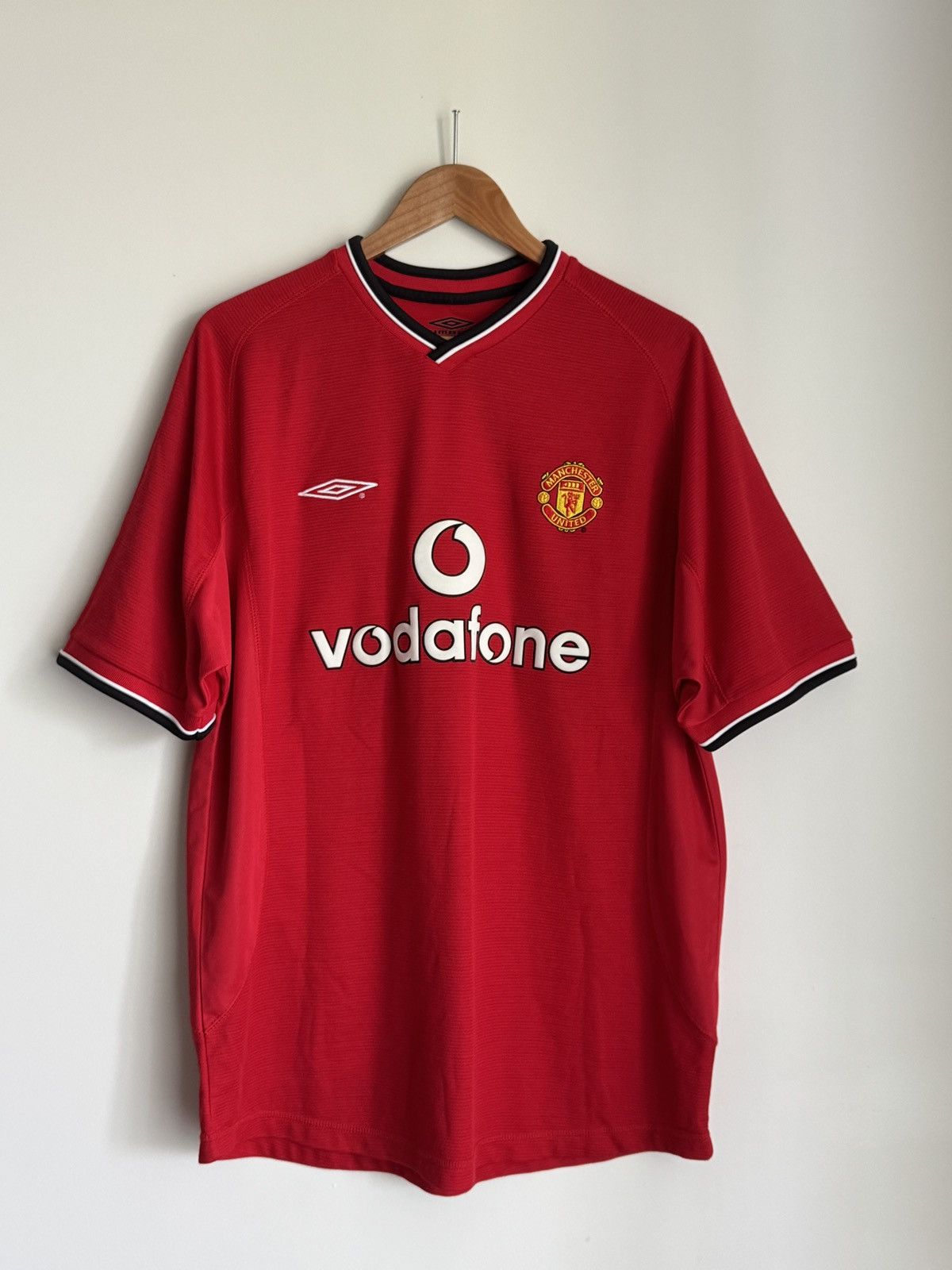 Umbro 2000 2002 Manchester united vintage jersey umbro vodafone Size US L / EU 52-54 / 3 - 1 Thumbnail