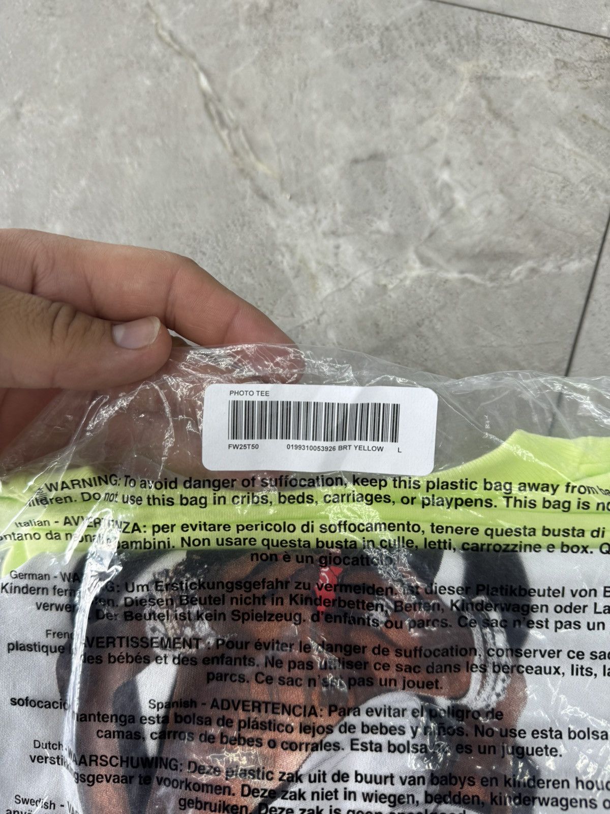 Supreme Supreme Playboi Carti PALE GREEN Photo Tee IN HAND Size US L / EU 52-54 / 3 - 3 Thumbnail