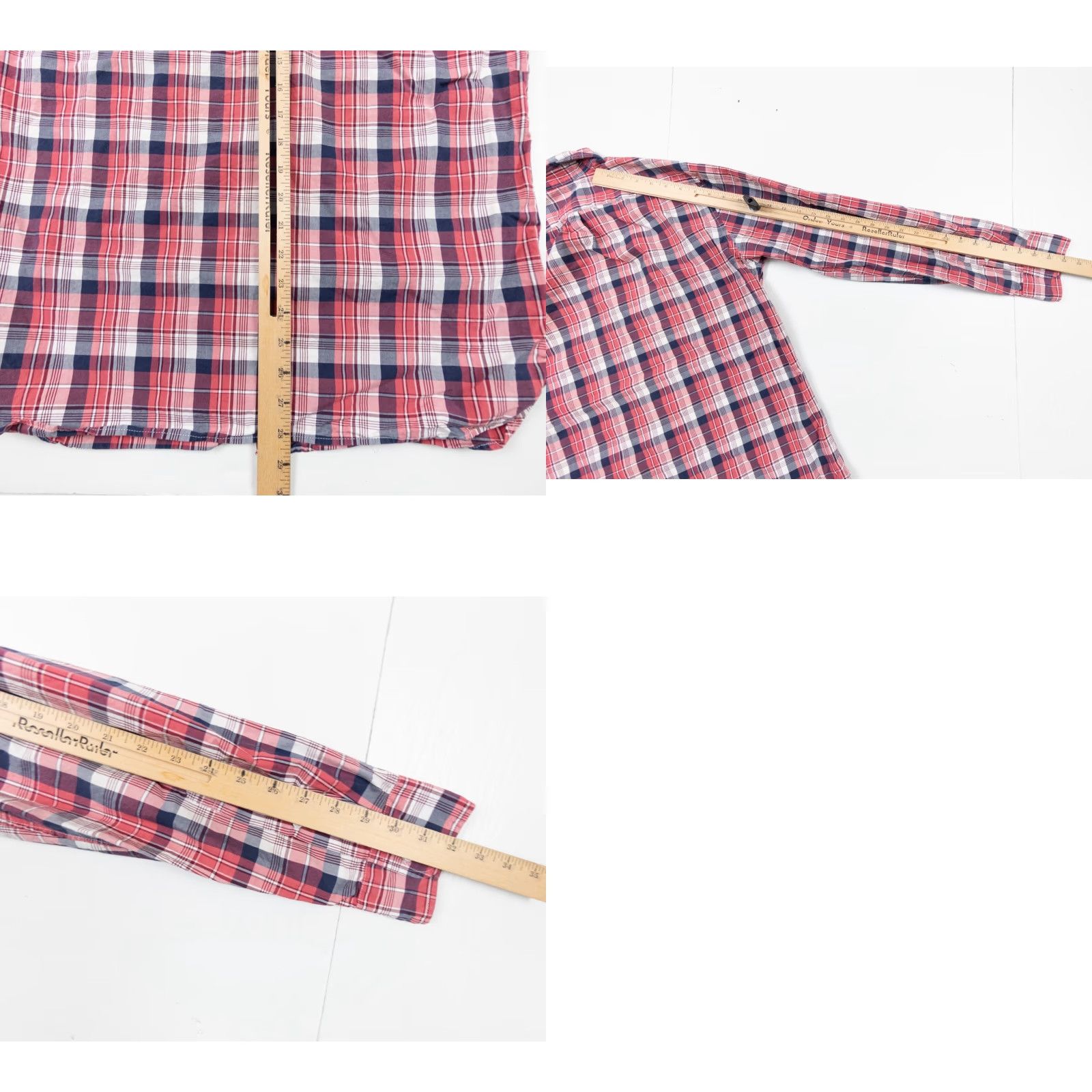 J.Crew J.CREW Men's Slim Fit Button-Up Shirt Medium Red Plaid Long Sleeve Preppy Size US M / EU 48-50 / 2 - 8 Thumbnail