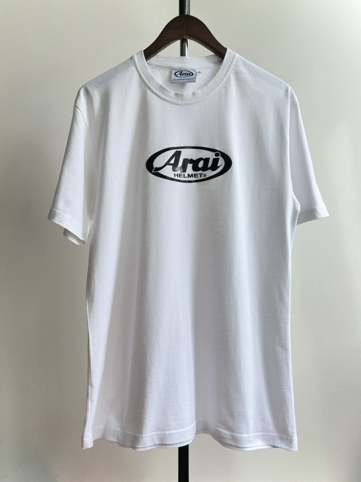 Vintage VINTAGE ARAI HELMET RACING TEE Size US L / EU 52-54 / 3 - 1 Thumbnail