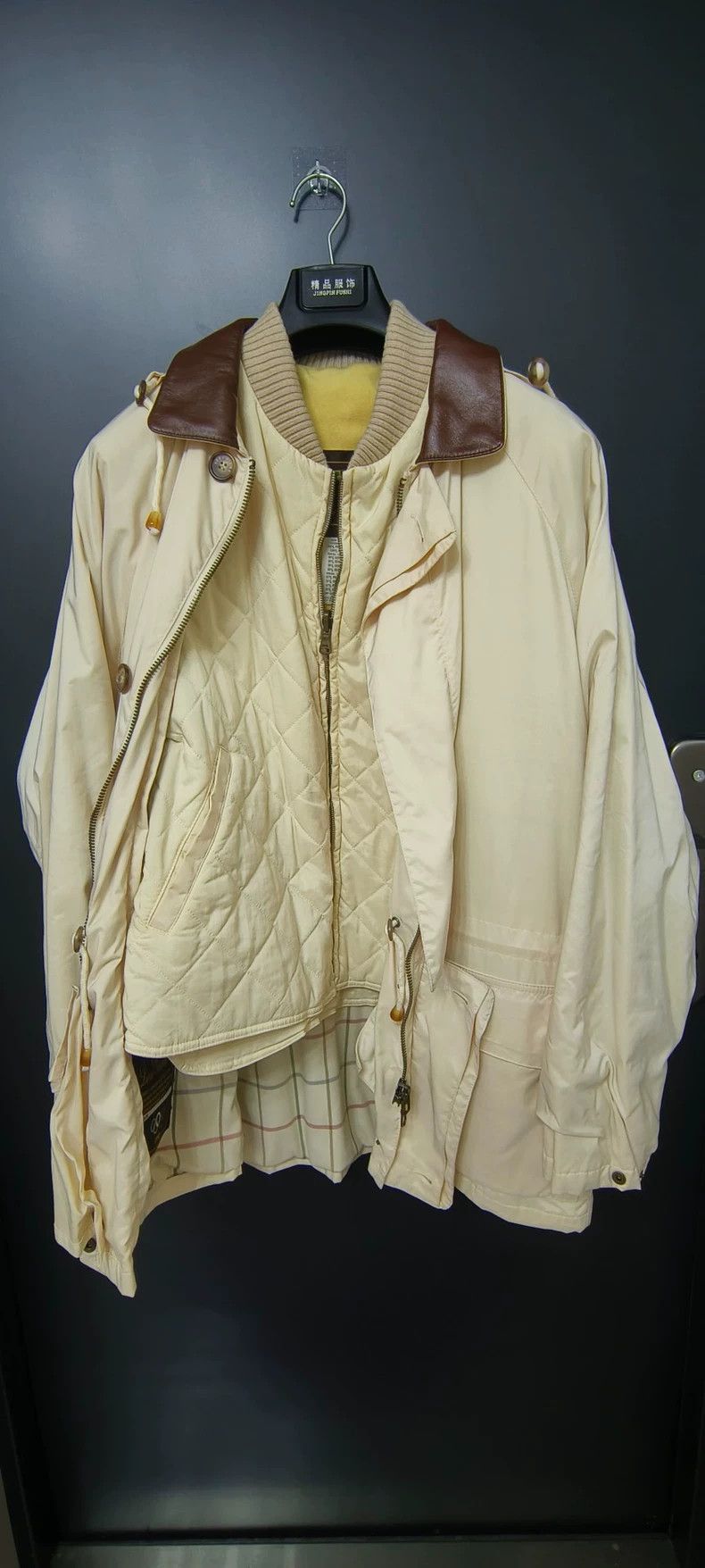 Loro Piana Loro Piana Horsey Trench Coat with Vest- Size US XL / EU 56 / 4 - 1 Thumbnail