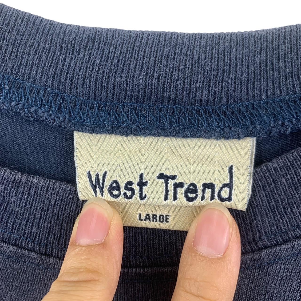 Vintage Vintage WEST TREND BOSTON Made In USA Tee Shirt Top Size L / US 10 / IT 46 - 4 Thumbnail
