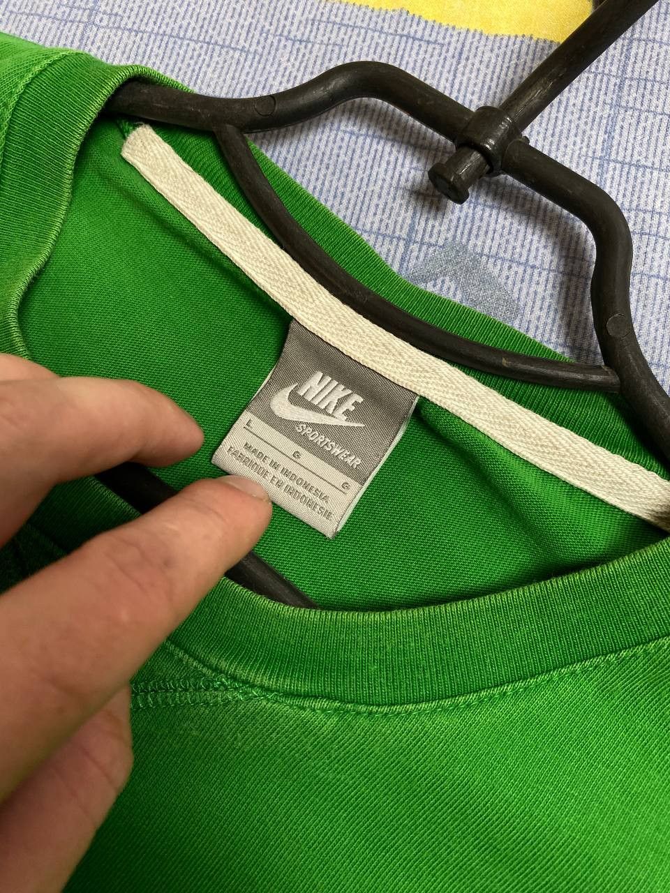 Nike Vintage 90s NIKE t shirt Y2K Size US L / EU 52-54 / 3 - 8 Thumbnail