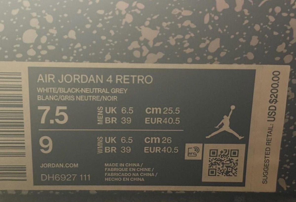 Jordan Brand Jordan 4’s military black Size US 7.5 / EU 40-41 - 6 Thumbnail