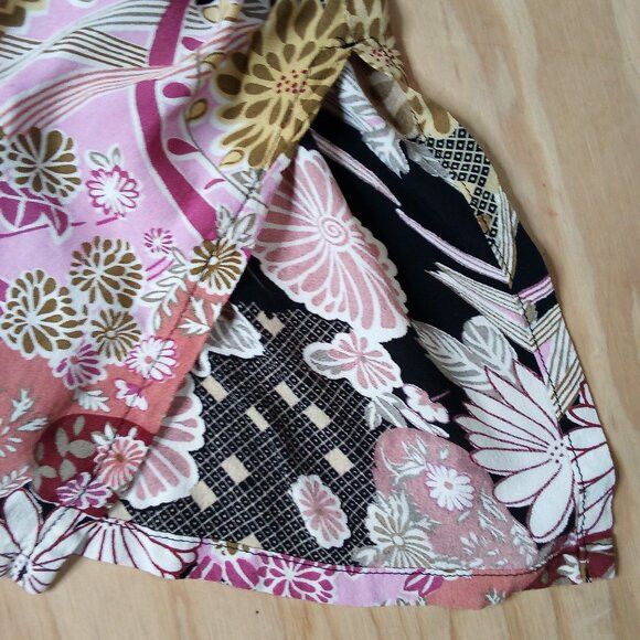 Vintage Vintage Mui Loco Abstract Geometric Floral Rayon Disco Shirt Size XL / US 12-14 / IT 48-50 - 4 Thumbnail