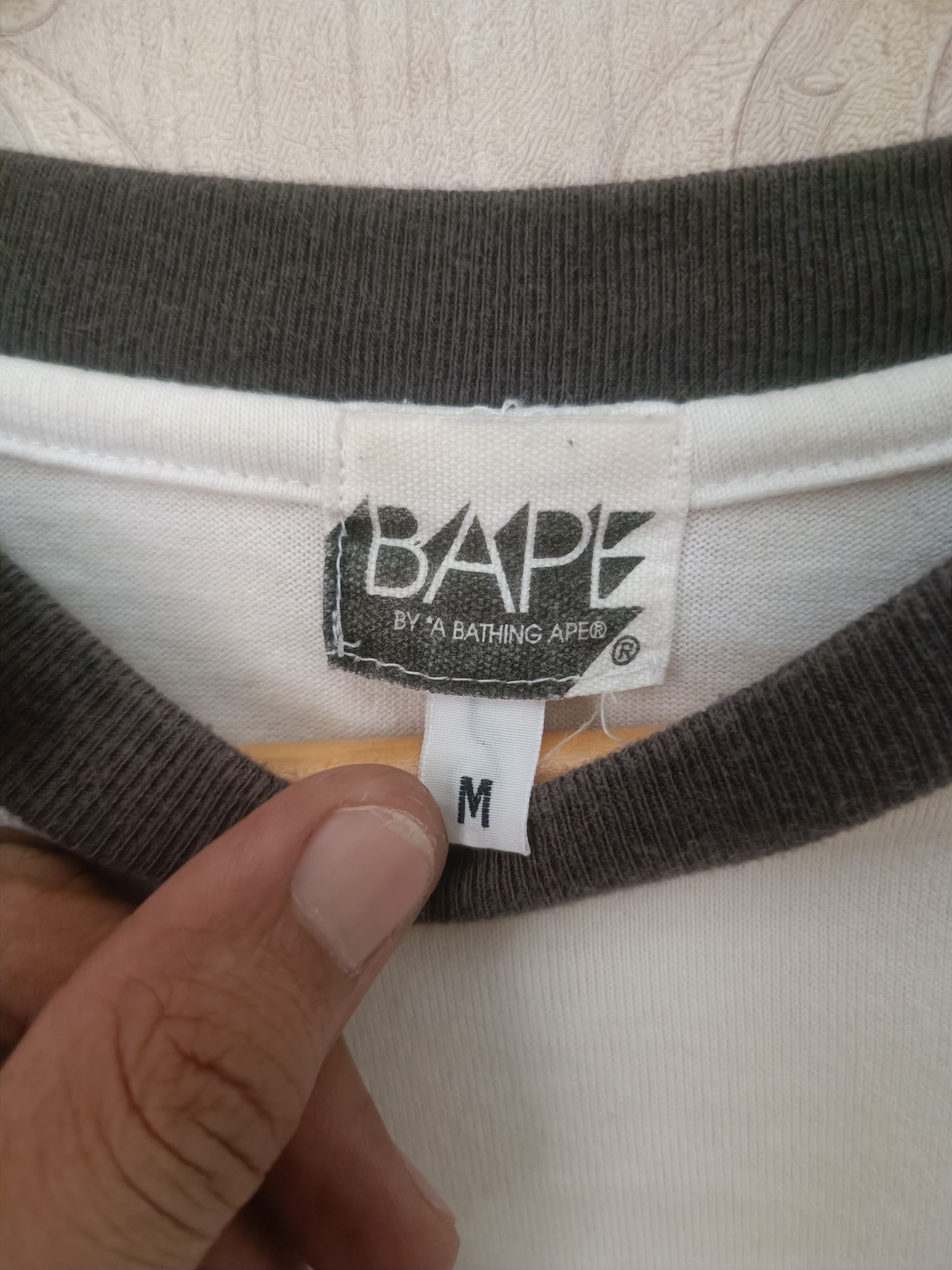 Bape Vintage Bape 3q Shirt Size US M / EU 48-50 / 2 - 5 Thumbnail