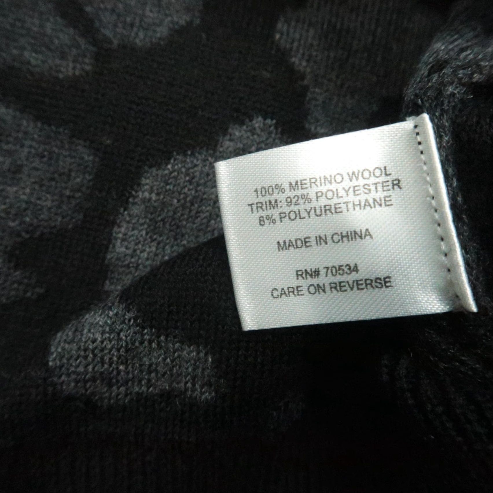 Orvis Orvis Mens Sweater L Gray Wool 1/4 Zip Mock Neck Pullover Camouflage Jumper Knit Casual Business Travel 2.0 Size US L / EU 52-54 / 3 - 5 Thumbnail