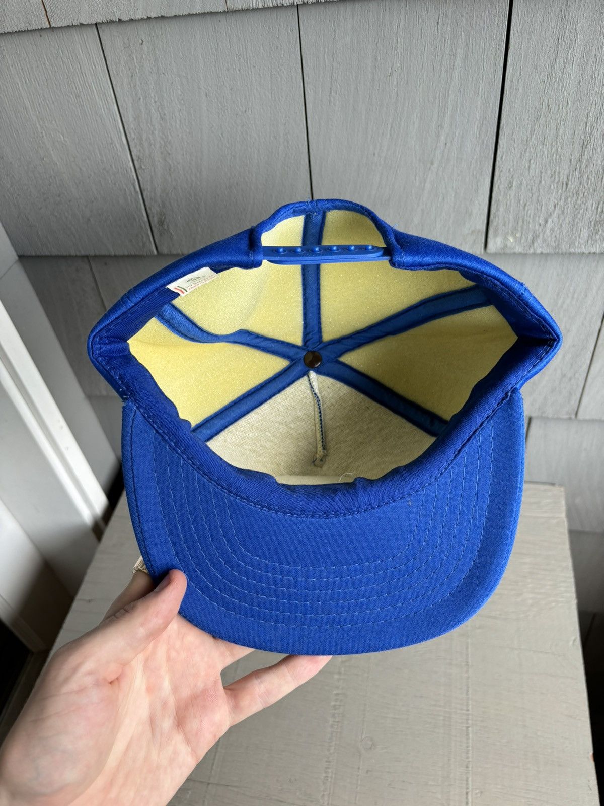 Vintage 1980s Vintage Trucker Hat Foam Snapback NORCON Oil Americana Size ONE SIZE - 3 Thumbnail