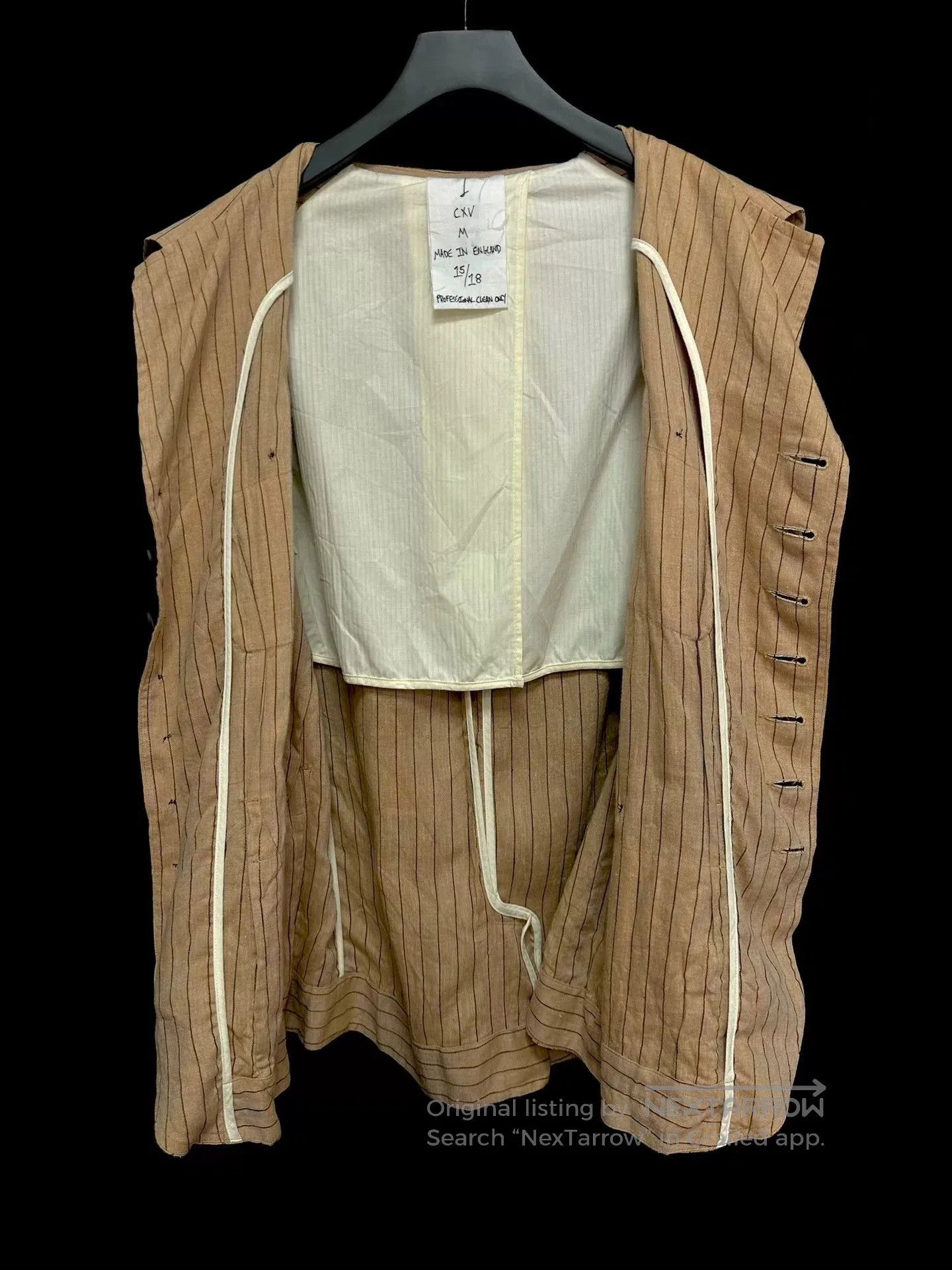 John Alexander Skelton John Alexander Skelton Antique Linen Jacket. Size US M / EU 48-50 / 2 - 4 Thumbnail