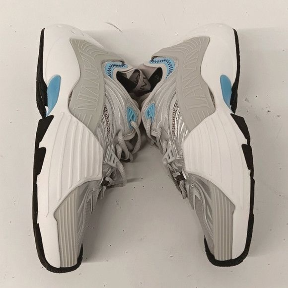 Lanvin Lanvin Flash X Silver Mesh Low-Top Sneakers - EU36/US6 Size US 6 / IT 36 - 5 Thumbnail