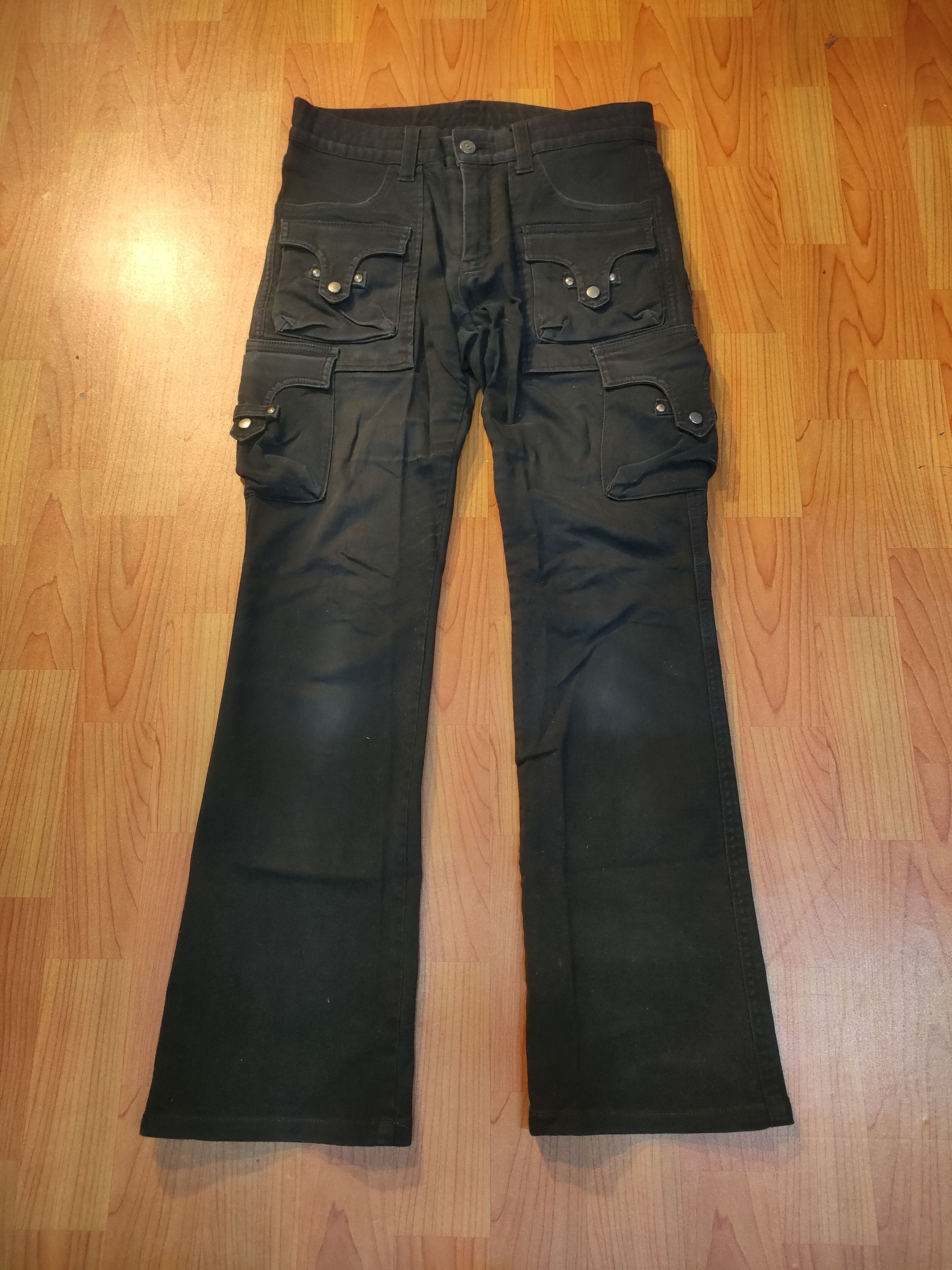 Tornado Mart Tornado Mart Python Print Flare Pants | Grailed